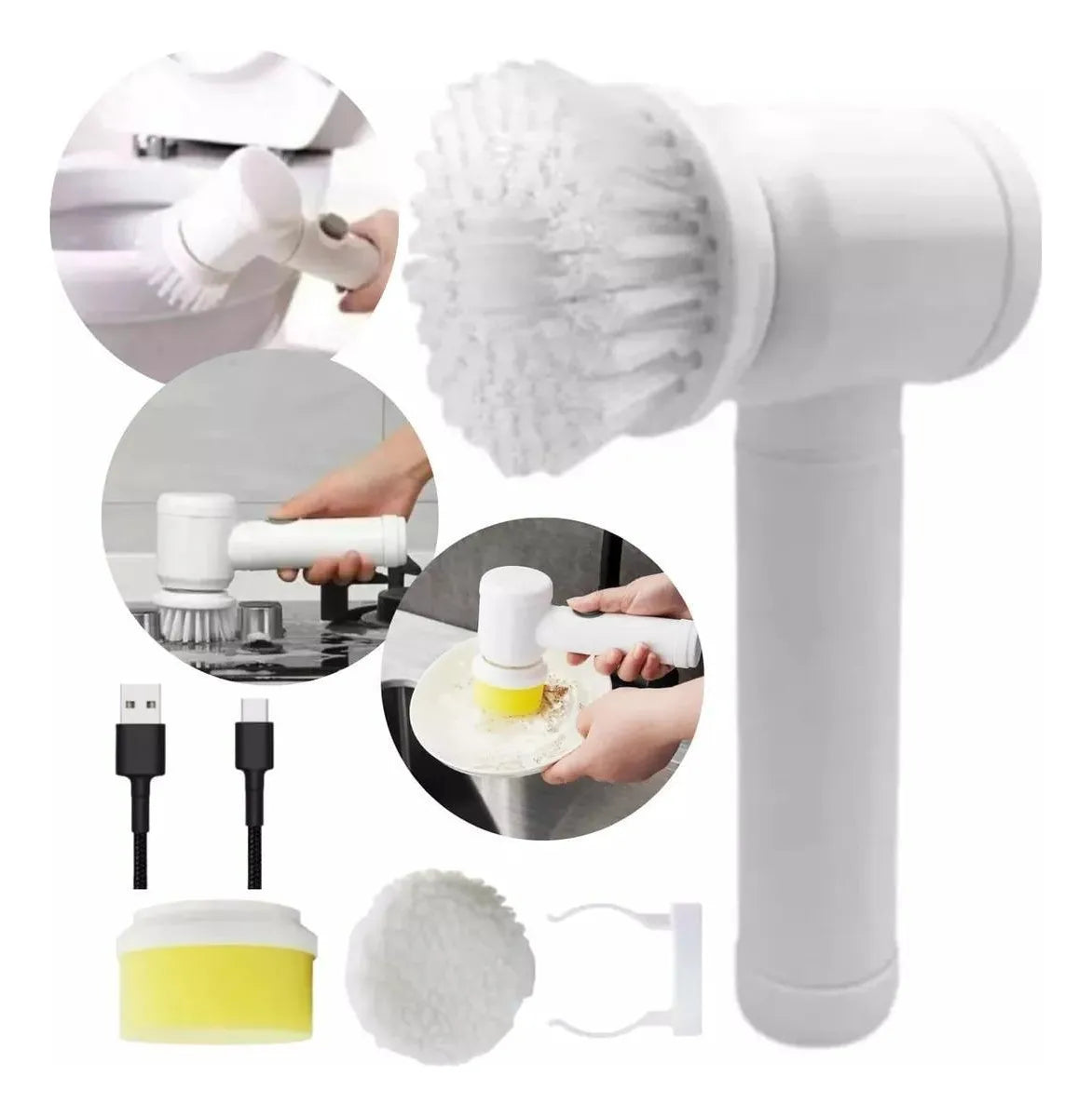 Magic Brush Elétrica 5 in 1
