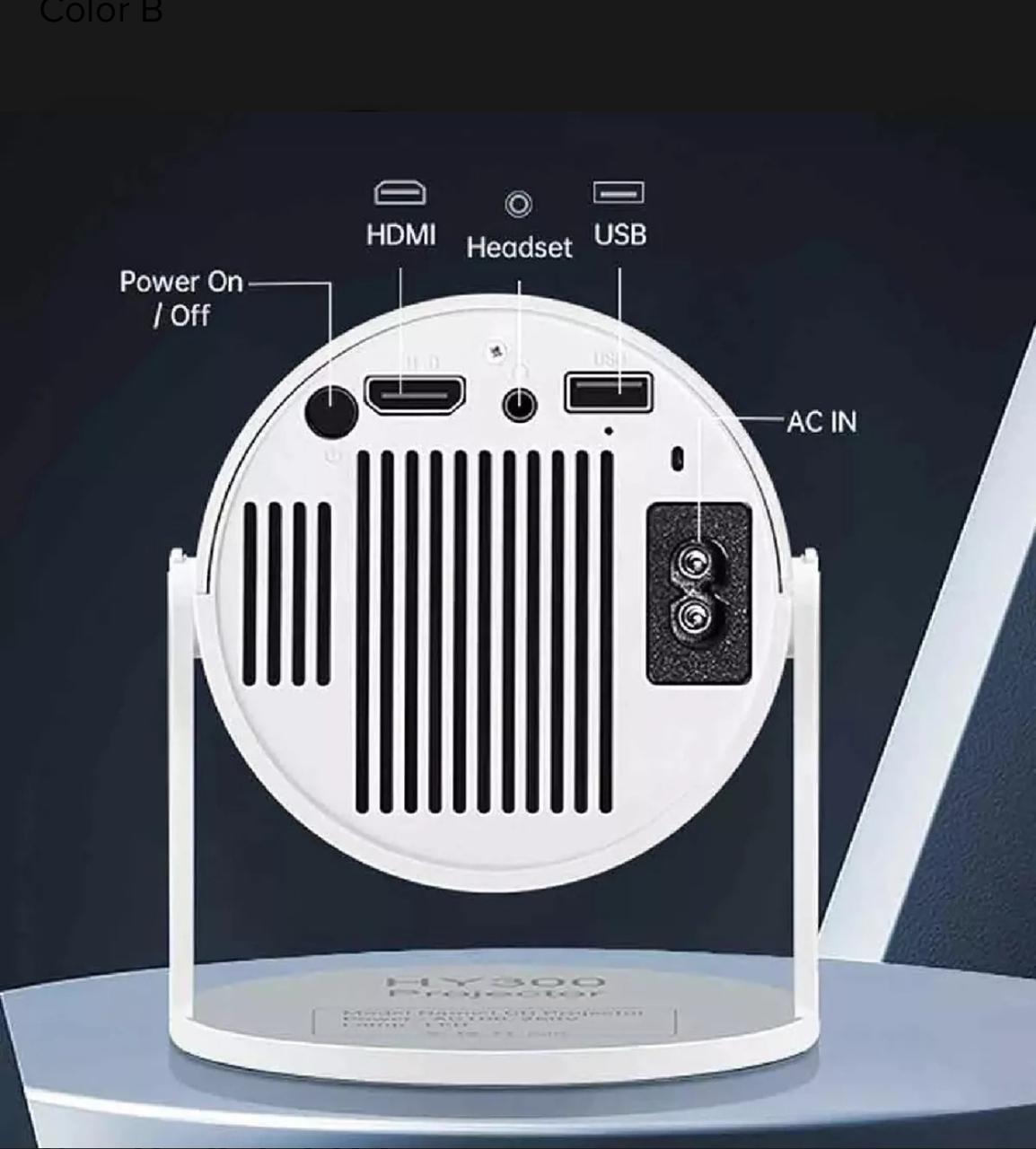 🎥 MINI PROYECTOR PORTÁTIL INTELIGENTE ANDROID FULL HD